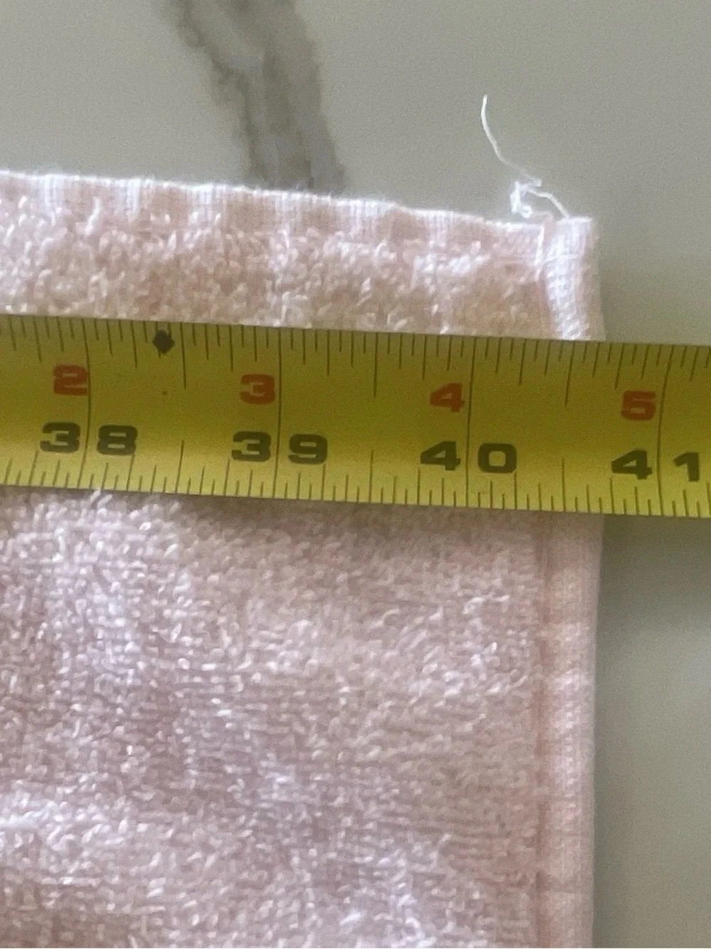 Set of 2 vintage Pink Floral Bath Towel Pair - Decorative Cotton Towels